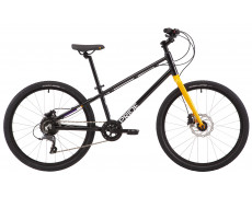 Велосипед 24" Pride GLIDER 4.2 2023 чорний (гальма RADIUS)
