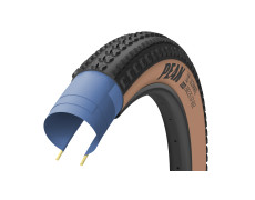 Покрышка 700x45 (45-622) GoodYear PEAK Ultimate Tubeless Complete, Blk/Tan