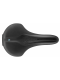 Сідло Selle Royal SCIENTIA M3 Moderate, 3D skingel, оббивка Black gummy / Black mokka, 289х178мм, 465г, рейли сталь + Curva suspension, unisex, чорне