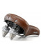 Сідло Selle Royal Premium DRIFTER SMALL, Royalgel, оббивка Kennenback, 251х221мм, 995г, хромовані рейли і пружини, unisex, коричневе