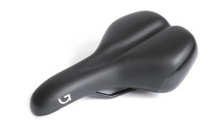 Сідло Green Cycle Comfort 179, сталеві рейли, чорне
