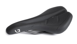 Сідло Green Cycle Active Air 160, сталеві рейли, чорне