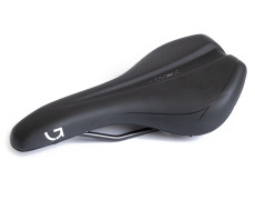Седло Green Cycle Active 150, стальные рейлы, черное