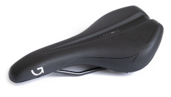 Сідло Green Cycle Active 150, сталеві рейли, чорне