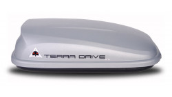Автомобільний бокс Terra Drive 320 - правобічне відкривання сірий