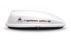Автомобільний бокс Terra Drive 320 - правобічне відкривання білий глянець