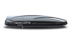 Автомобільний бокс Terra Drive 500 - двостороннє відкривання чорний