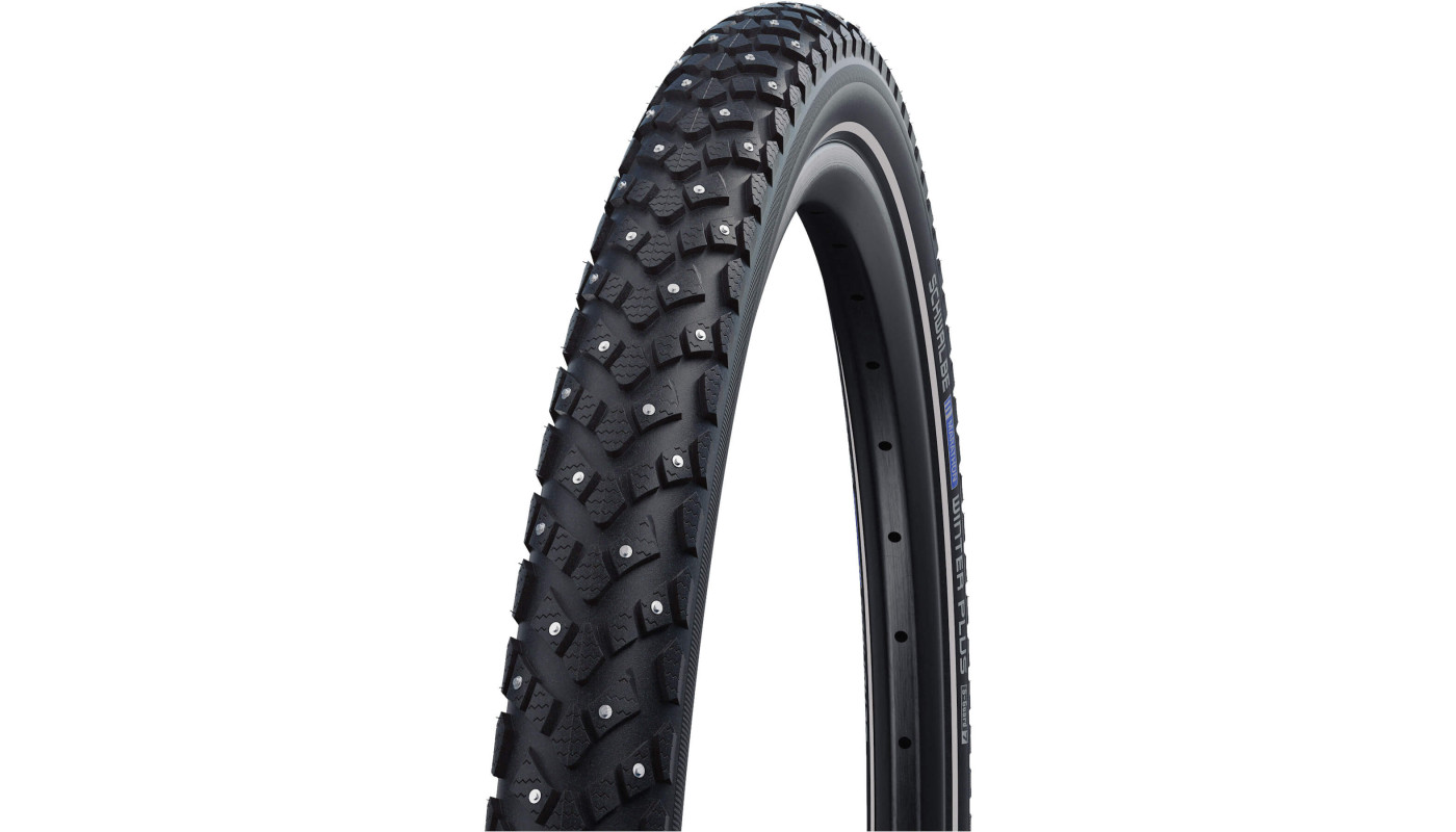 Покрышка 20x2.15 (55-406) Schwalbe MARATHON WINTER PLUS Perf, SmartGuard, TwinSkin 55-406 B/B+RT HS396 144 Steel Studs WiC 67EPI
