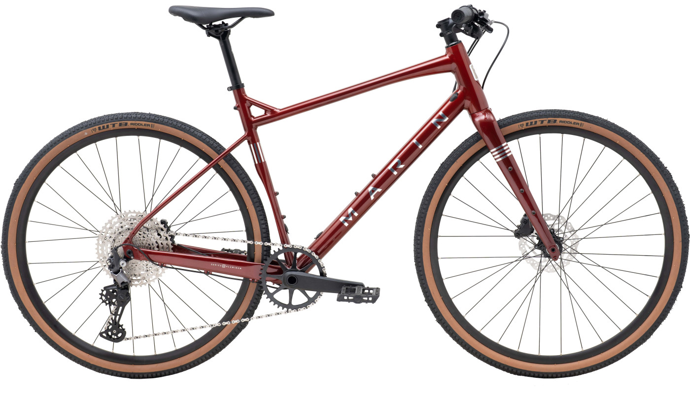 Велосипед 28" Marin DSX 2 рама - S 2025 Gloss Metallic Red/Chrome