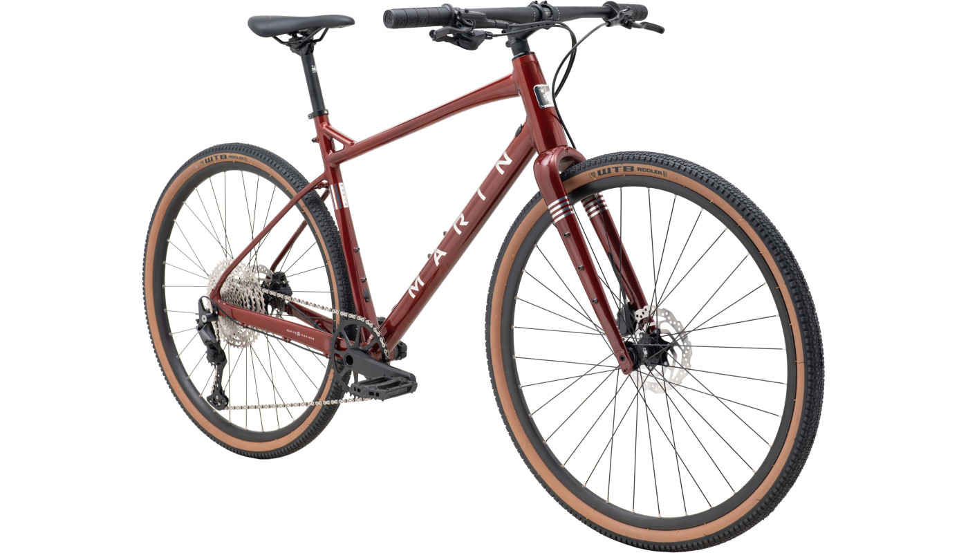 Велосипед 28" Marin DSX 2 рама - S 2025 Gloss Metallic Red/Chrome