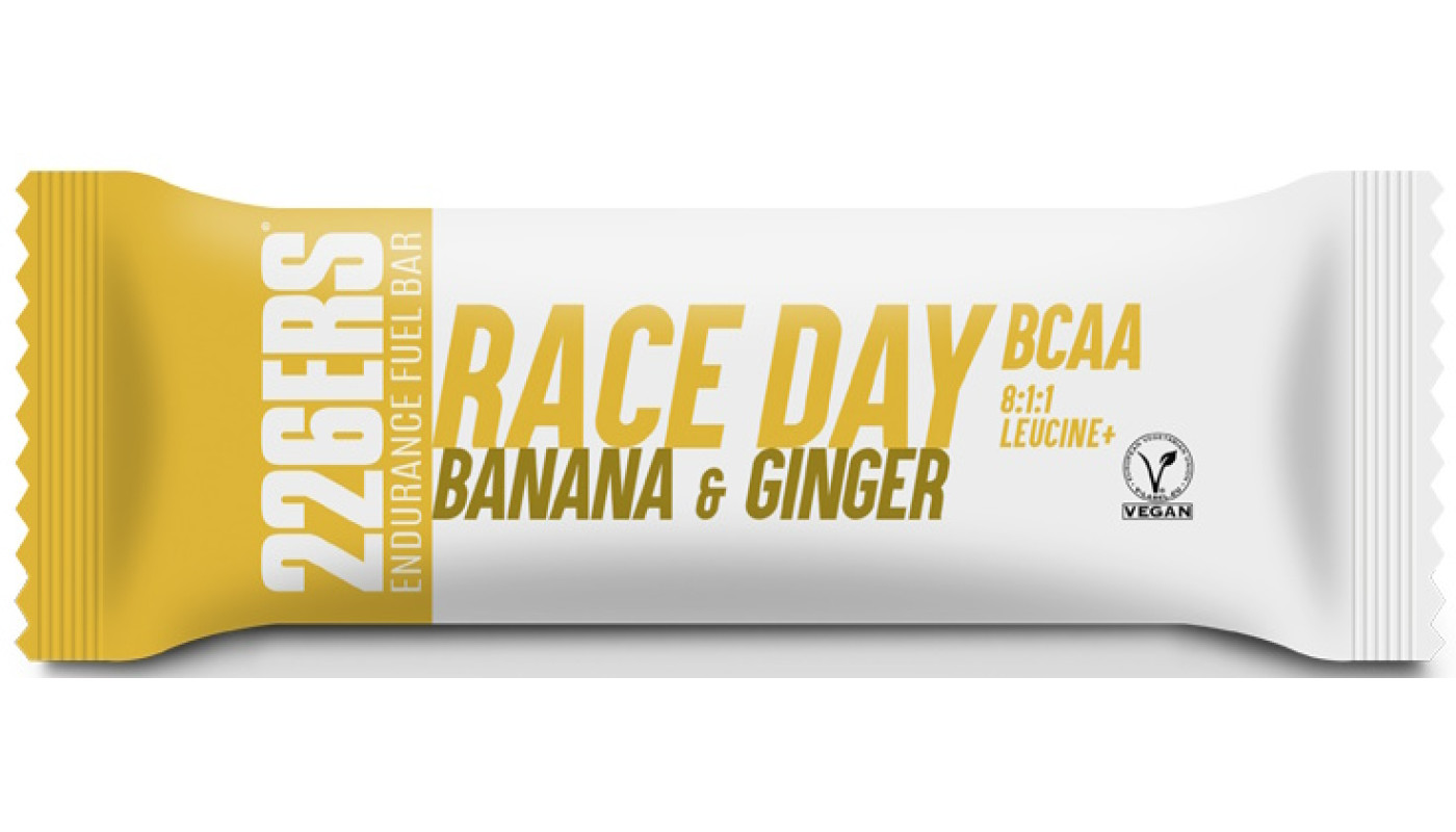 Батончик 226ERS Race Day Energy BCAA банан/імбир 40г