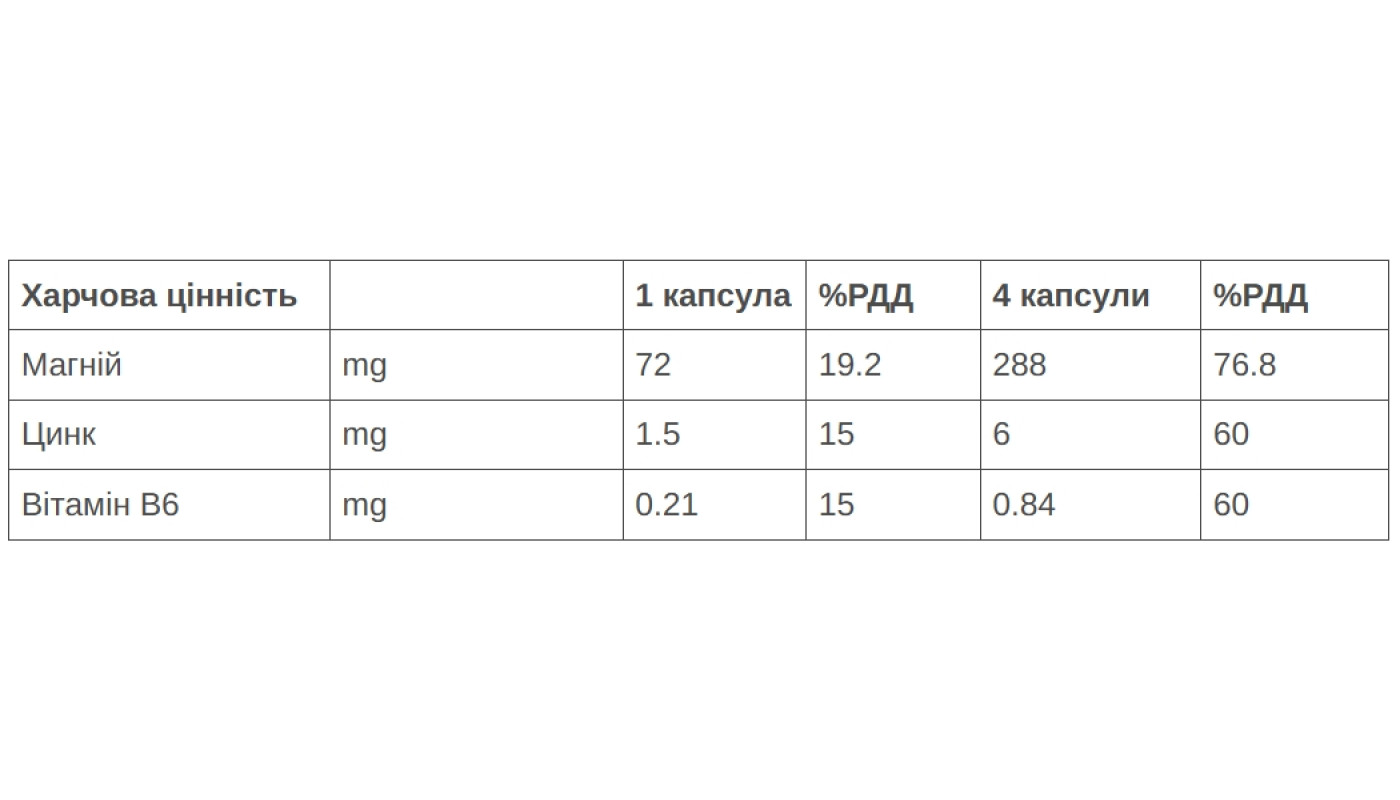 Спортивна добавка 226ERS Vegan Magnesium Bisglycinate 90 капсул/уп