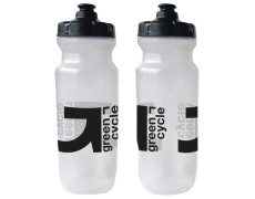 Фляга 0,75 Green Cycle GBT-517 с увеличенным клапаном, прозрачная с черным
