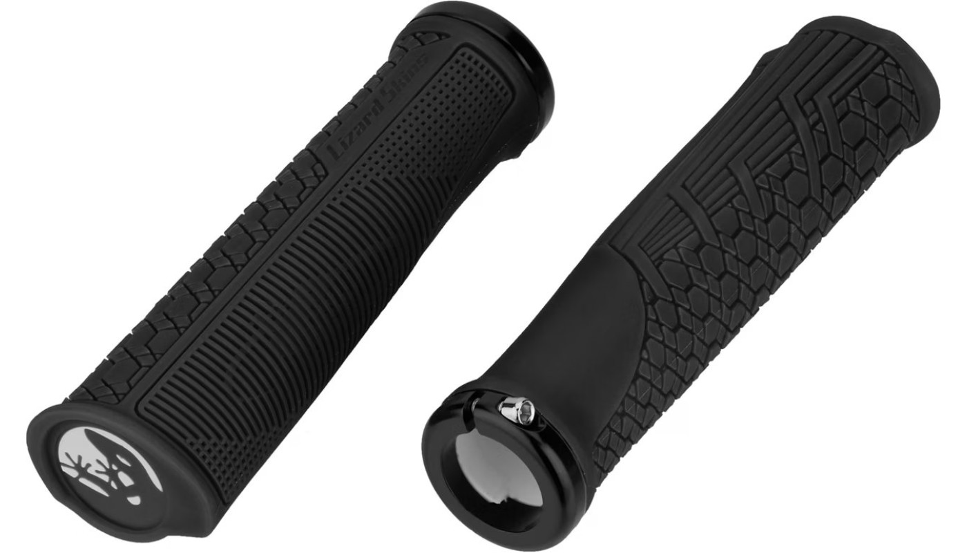 Гріпси Lizard Skins GRADIENT Lock-On, 136мм, jet black