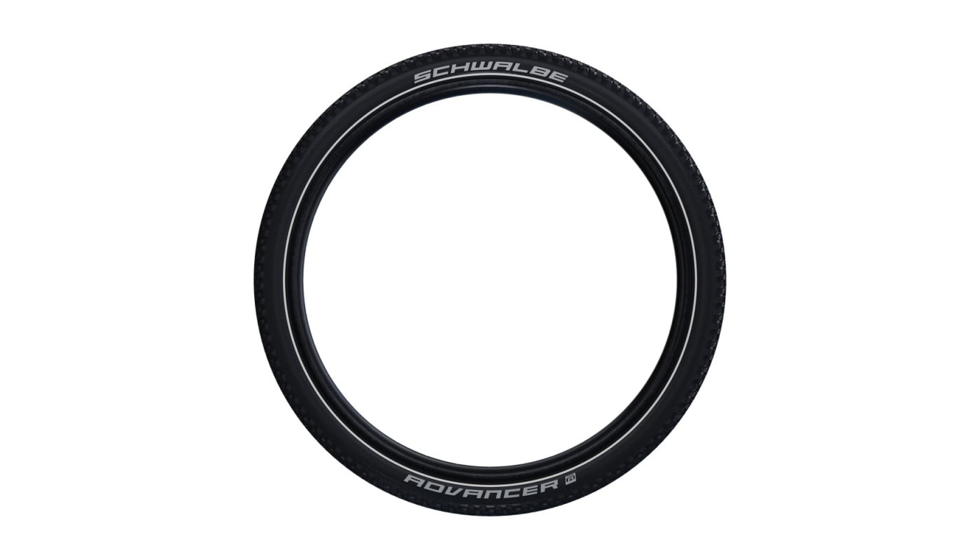 Покришка 27.5x2.35 (60-584) SCHWALBE ADVANCER HYBRID PunctureGuard B/B-SK+RT HS636 GREEN 50EPI