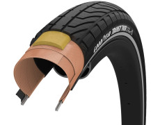 Покришка 700x50 (50-622) GoodYear Transit Tour S3: Protection, Wire, Black + reflective strips, 60tpi