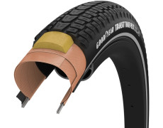 Покришка 700x45 (45-622) GoodYear Transit Tour S3: Protection, Wire, Black + reflective strips, 60tpi