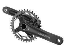 Комплект шатунів PROWHEEL CHARM-FD04S-TT, (11S/10S/9S), 175mm, 34T black