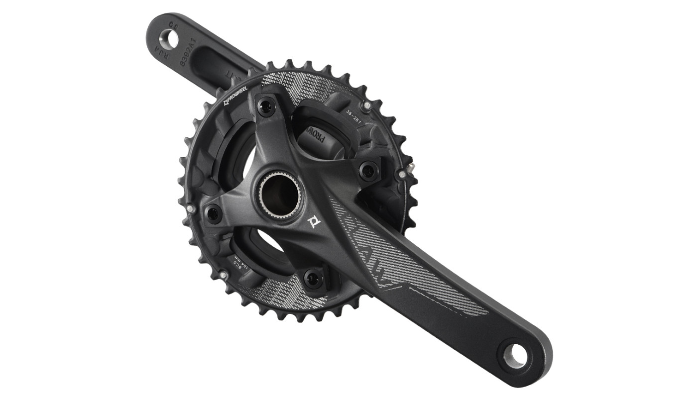 Комплект шатунів PROWHEEL CLAW-551-TT, (11S/10S/9S), 175mm, 36/26T black