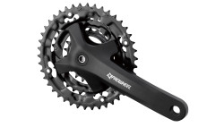 Комплект шатунів PROWHEEL MPE-301, (9S/8S), 170mm, 42/32/22T black