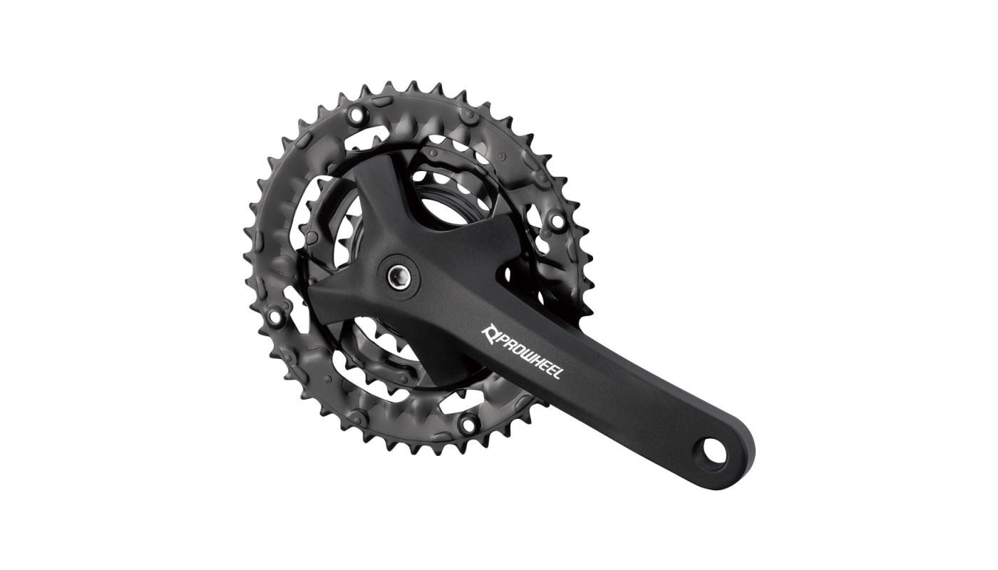 Комплект шатунов PROWHEEL MPE-401, (9S / 8S), 170mm, 44/32/22T black