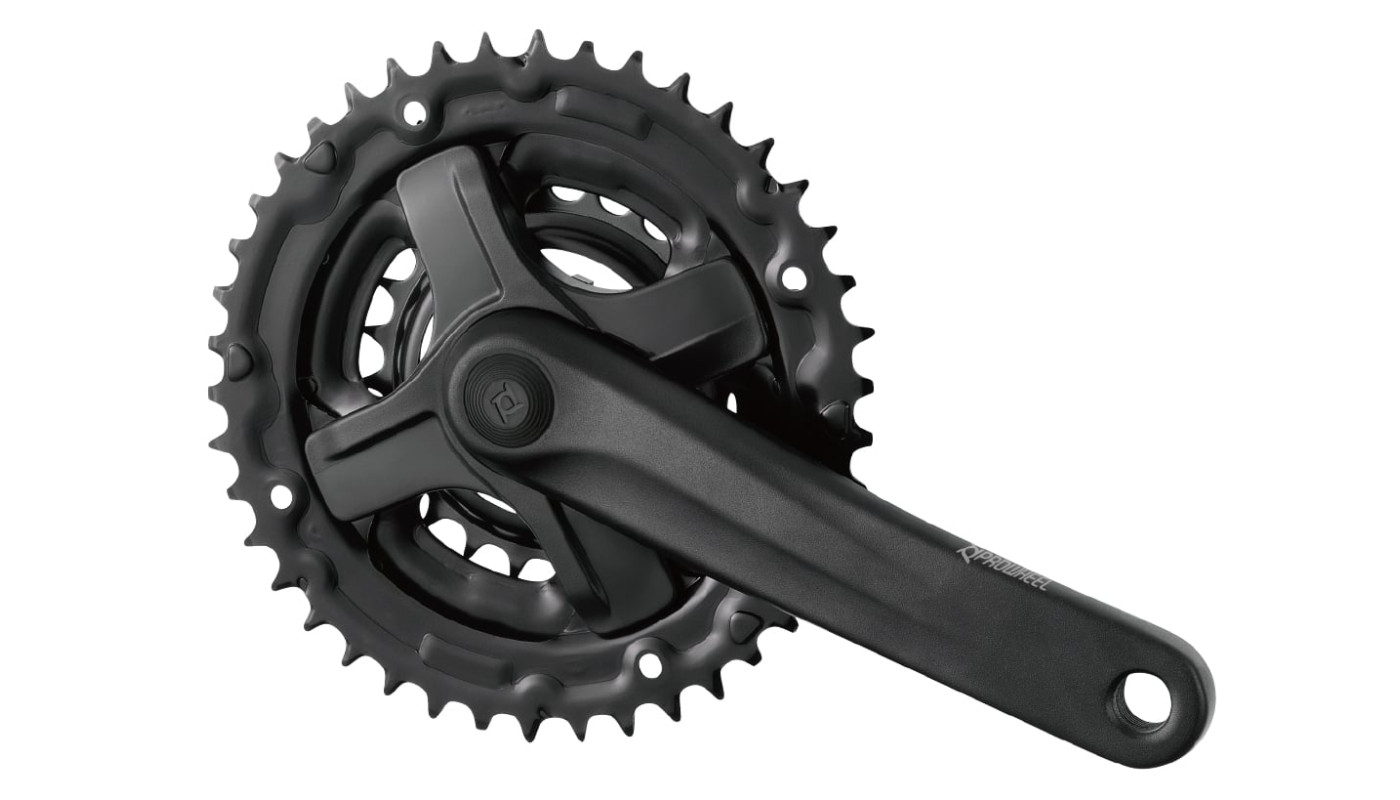 Комплект шатунов PROWHEEL TA-CM60, (8S / 7S), 175mm, 42/34/24T black