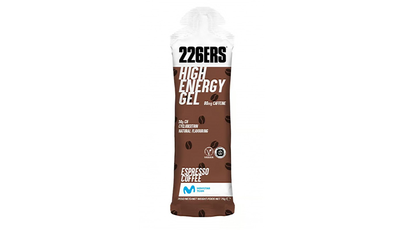 Гель 226ERS High Energy 50г углеводов 80г кофеина эспрессо кофе 76г (б)
