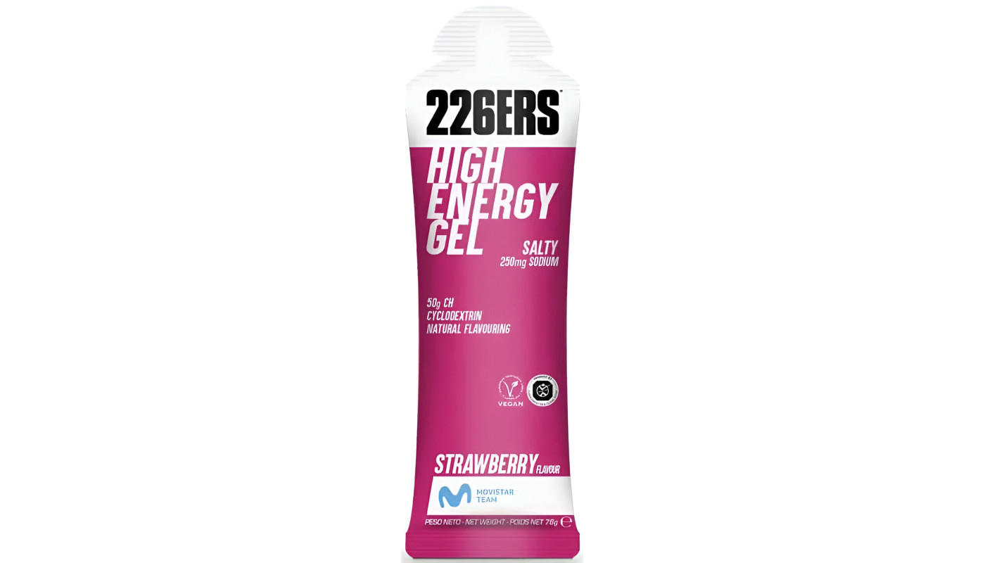 Гель 226ERS High Energy 50г углеводов соленая клубника 76г (б)