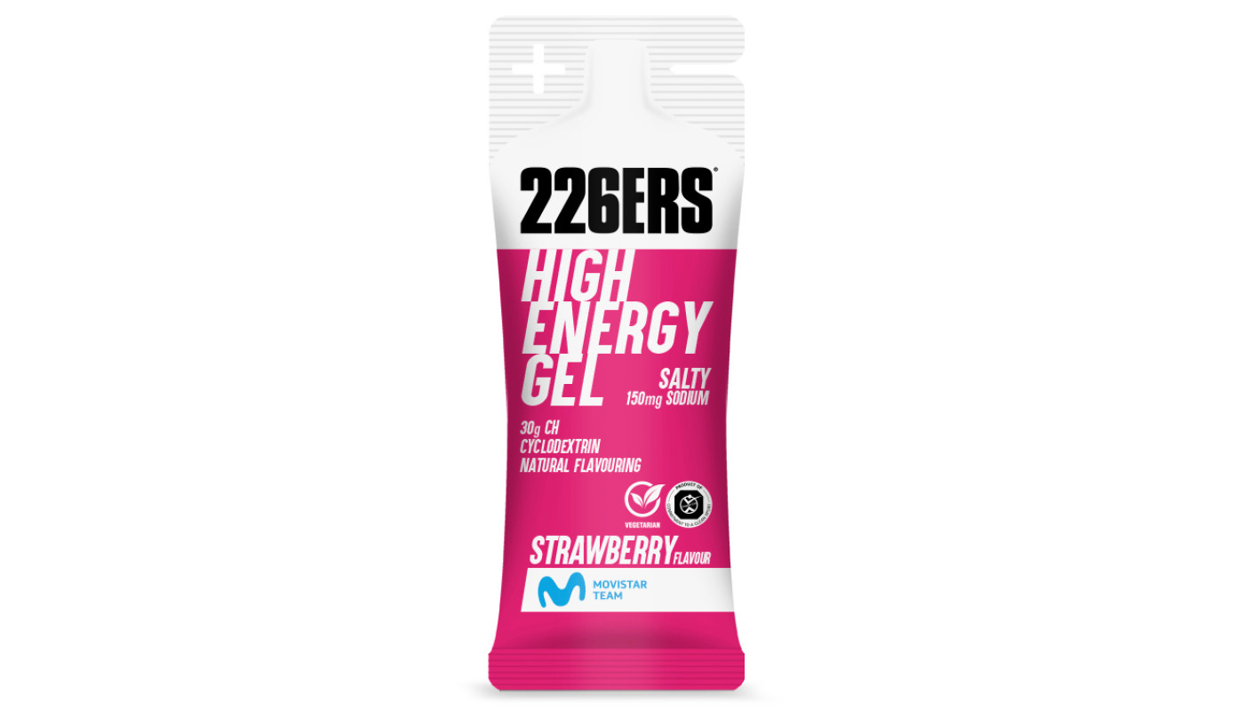 Гель 226ERS High Energy XS 30г углеводов соленая клубника 45г
