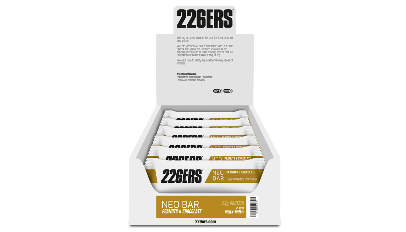 Батончик 226ERS Neo Protein арахис/шоколад 50г 24шт/уп 1200г