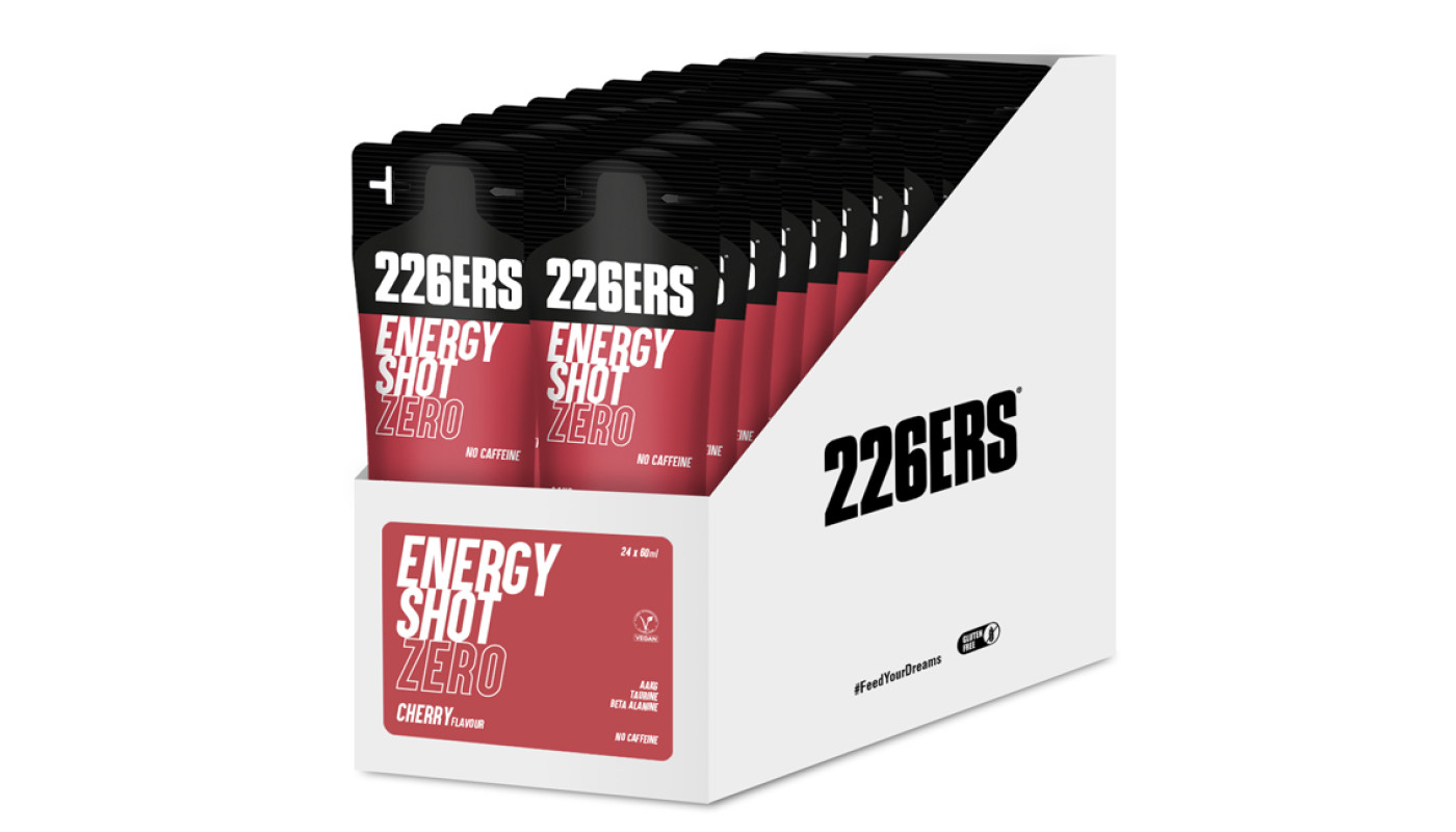 Гель 226ERS Energy Shot ZERO без кофеїну вишня 60г 24шт/уп 1440г