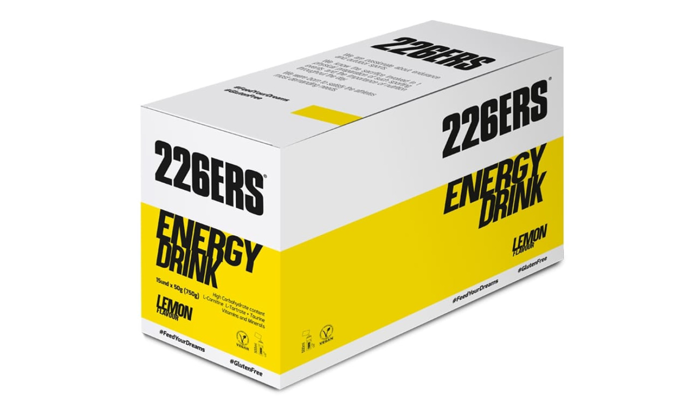 Напій 226ERS Energy Drink лимон 50г 15шт/уп 750г