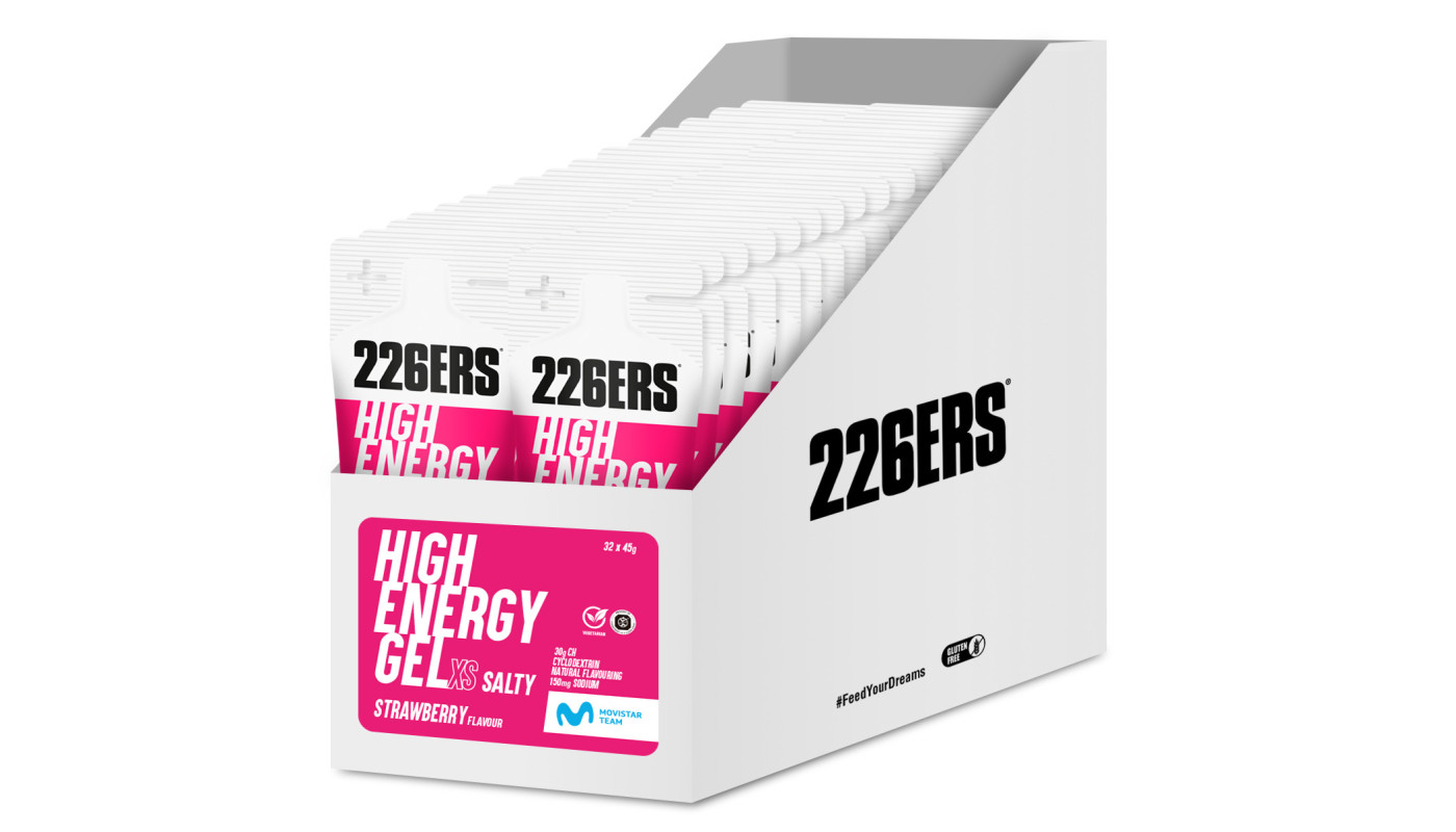 Гель 226ERS High Energy XS 30г вуглеводів солона полуниця 45г 32шт/уп