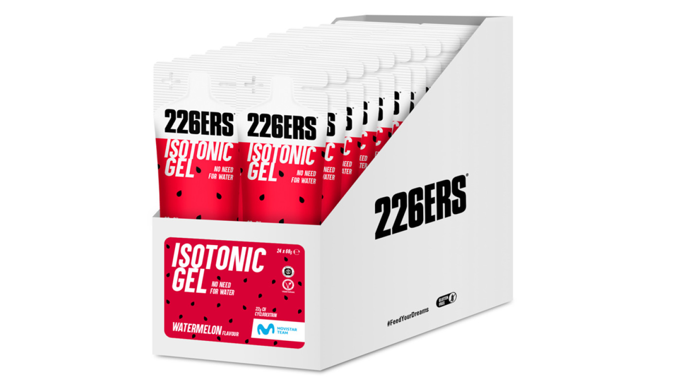 Гель 226ERS Isotonic Energy 22г вуглеводів кавун 68г 24шт/уп 1632г