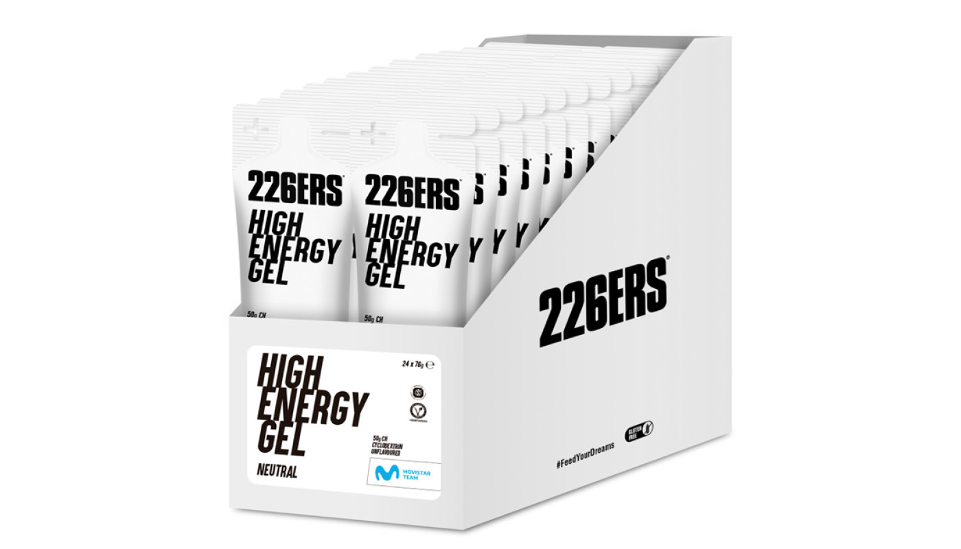 Гель 226ERS High Energy 50г вуглеводів нейтральний 76г 24шт/уп 1824г
