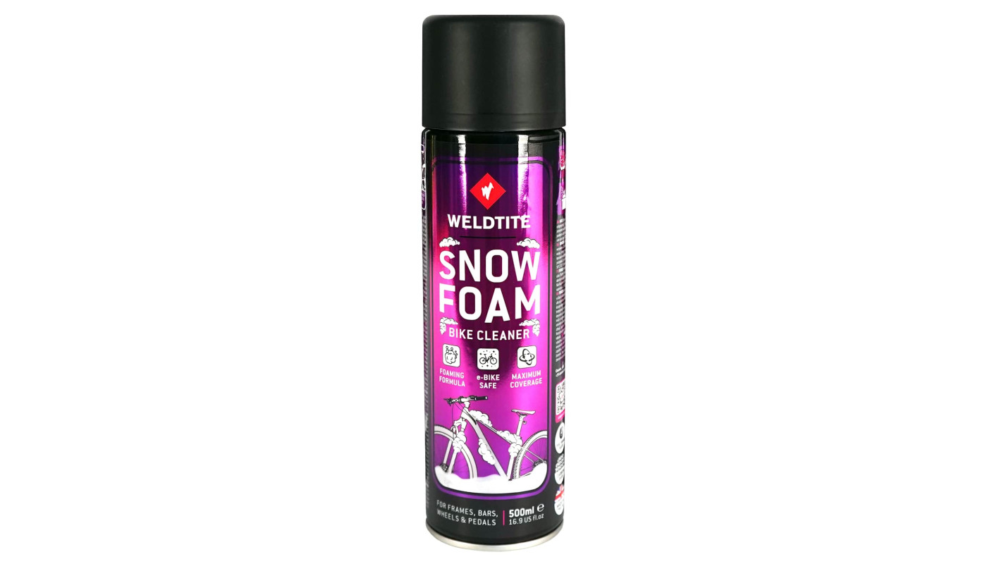 Очищувач велосипеда Weldtite 03098 Snow Foam Bike Cleaner, суха піна, аерозоль, 500мл