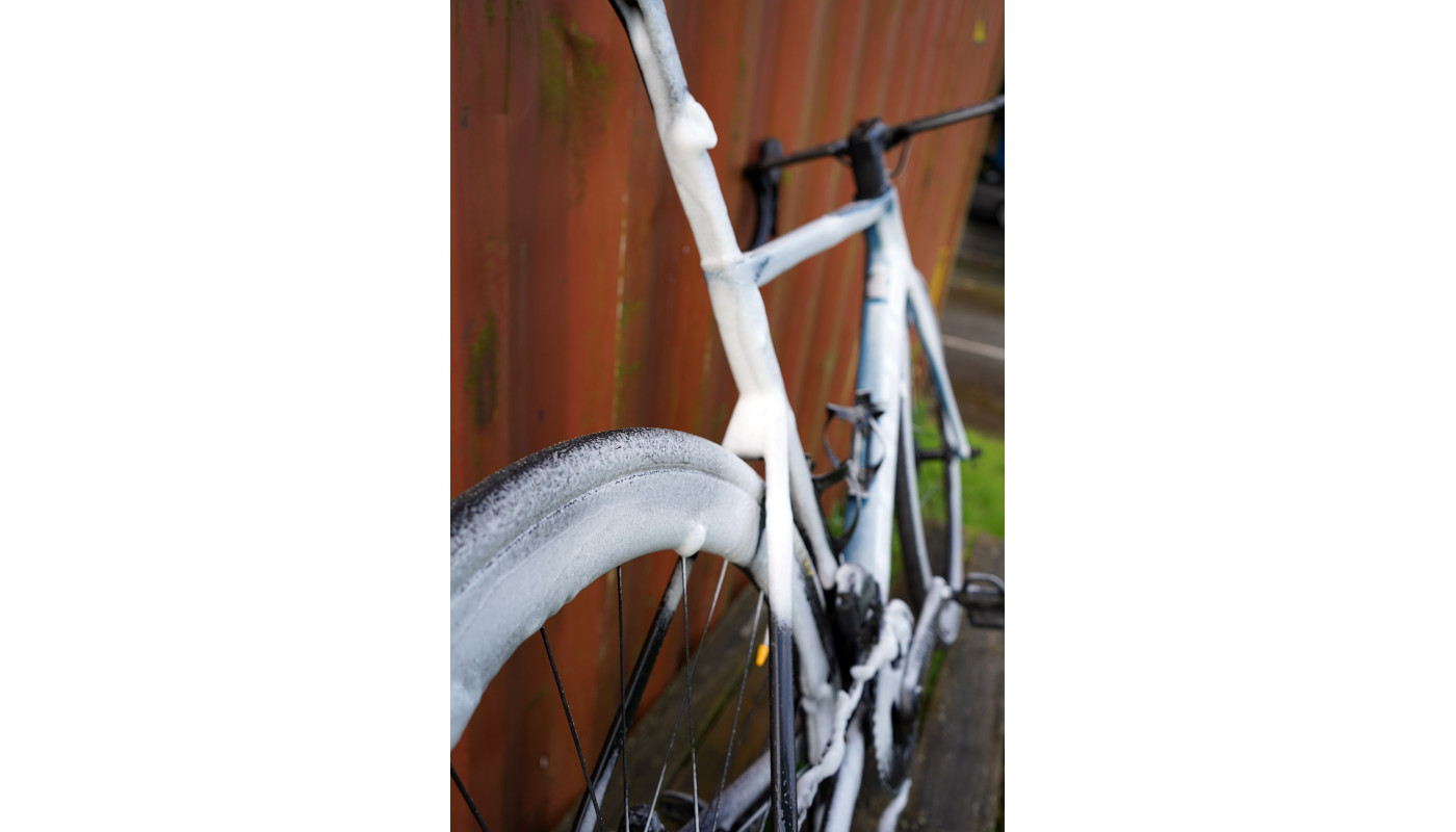 Очищувач велосипеда Weldtite 03098 Snow Foam Bike Cleaner, суха піна, аерозоль, 500мл