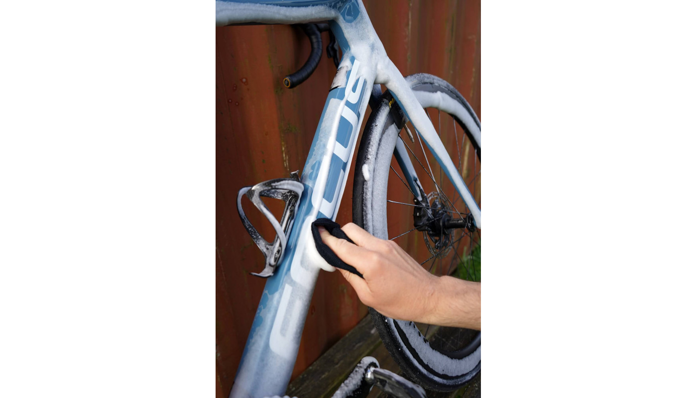 Очищувач велосипеда Weldtite 03098 Snow Foam Bike Cleaner, суха піна, аерозоль, 500мл