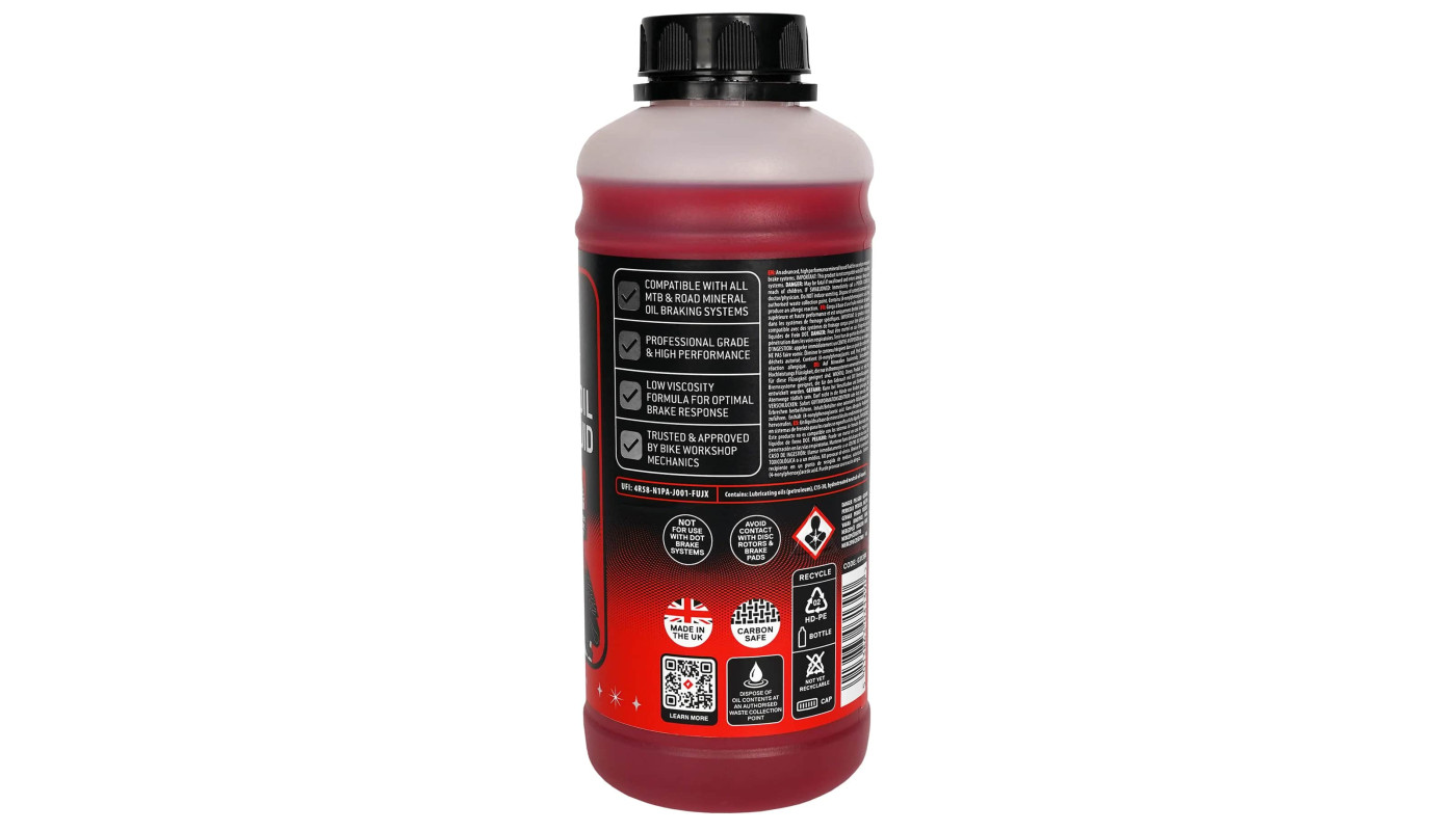 Олива мінеральна Weldtite 03139 X MINERAL OIL BRAKE FLUID, для гальмівних систем 1л
