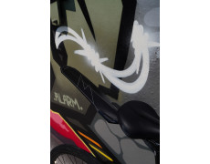 Крило заднє Green Cycle GMG-12, термопластик, під сідло -170х58х338мм, на підсідельну трубу - 148х48х335мм, чорне