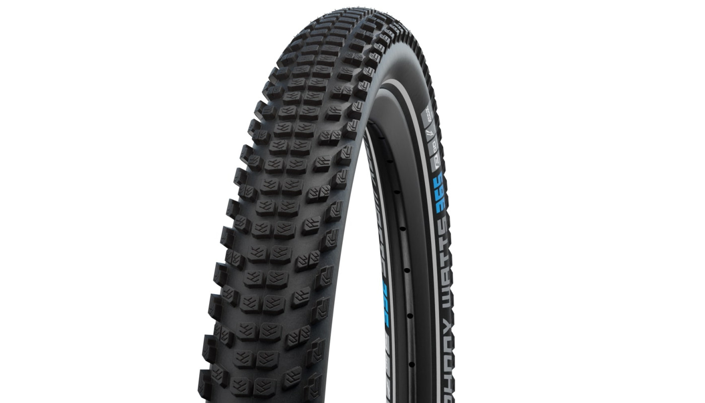 Покришка 27.5x2.35 (60-584) SCHWALBE JOHNNY WATTS 365 Perf, DD, GreenGuard HS618 ADDIX 4Season 67EPI B