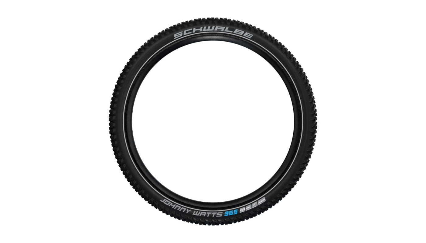 Покришка 27.5x2.35 (60-584) SCHWALBE JOHNNY WATTS 365 Perf, DD, GreenGuard HS618 ADDIX 4Season 67EPI B