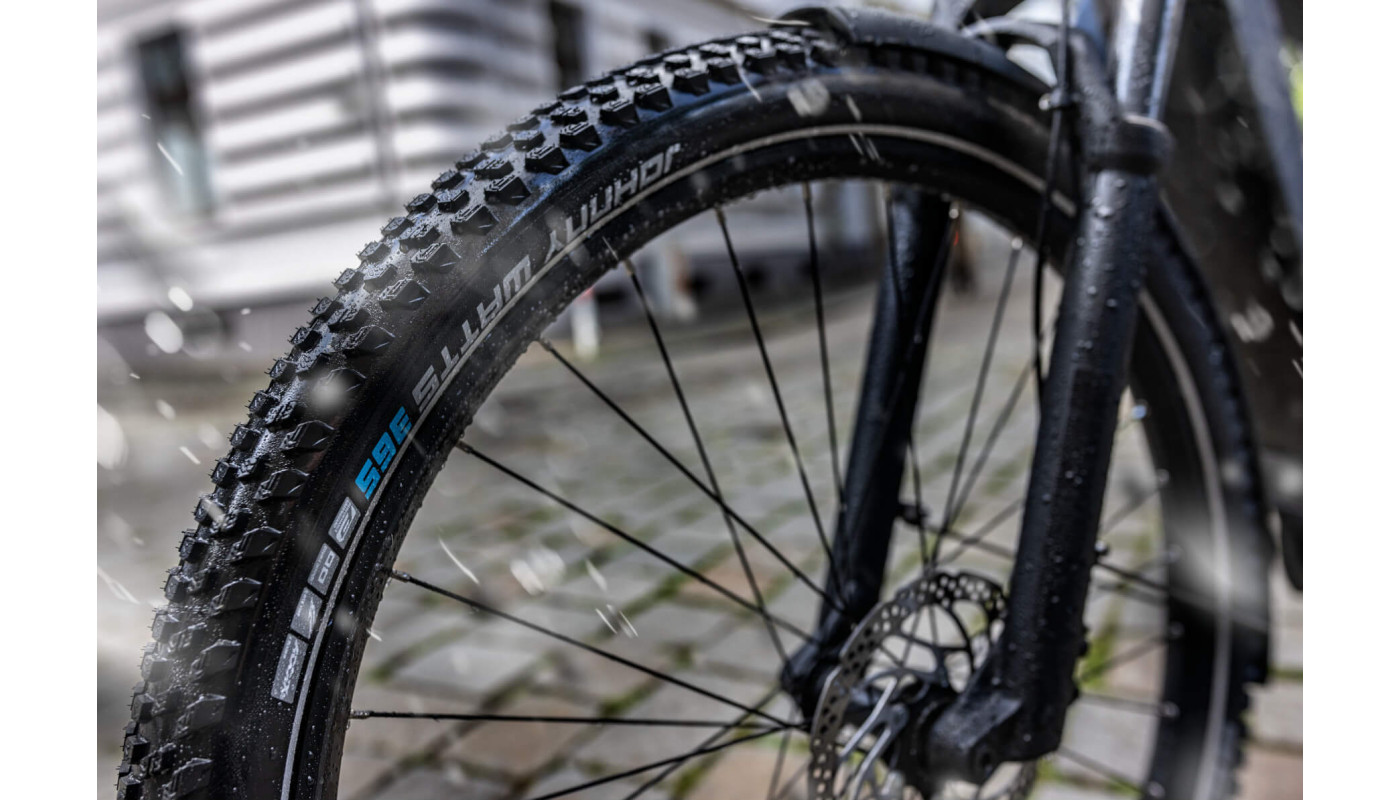 Покришка 27.5x2.35 (60-584) SCHWALBE JOHNNY WATTS 365 Perf, DD, GreenGuard HS618 ADDIX 4Season 67EPI B