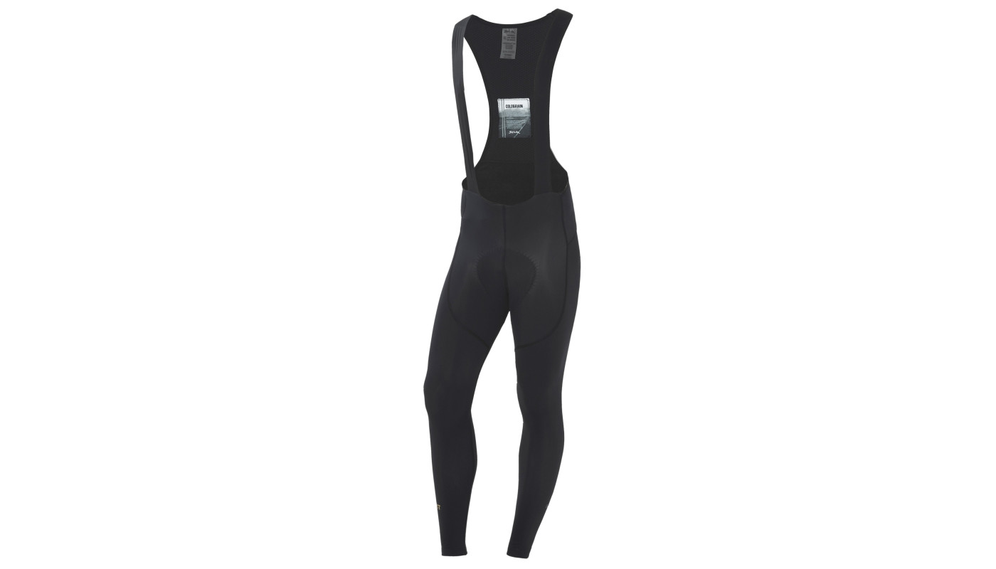 Рейтузи Spiuk Profit Cold&Rain Bib на лямках чоловічі чорні XXL