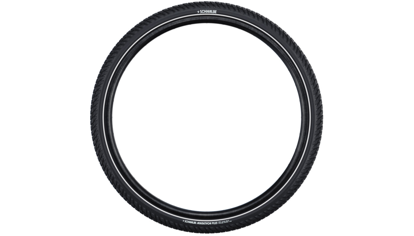 Покрышка 28x1.75 (47-622) Schwalbe MARATHON PLUS TOUR, SmartGuard, TwinSkin, B/B+RT HS619 ADDIX GREEN 67EPI 35B