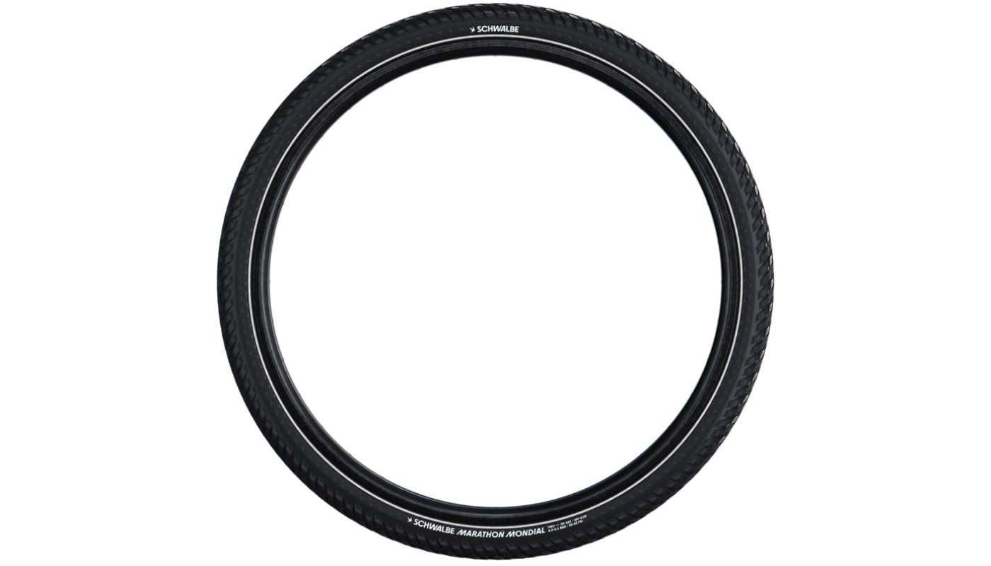 Покришка 27.5x2.4 (62-584) Schwalbe MARATHON MONDIAL, RaceGuard, B/B-SK+RT HS630 ADDIX 67EPI 40B Double Defense