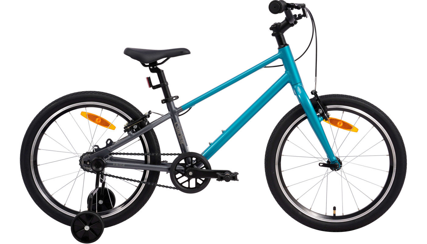 Велосипед 20" Pride GLIDER 2.1 темно-бирюзовый B6