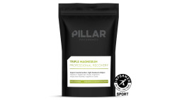 Магній PILLAR Performance Triple Magnesium ананас-кокос 200г (дой-пак)