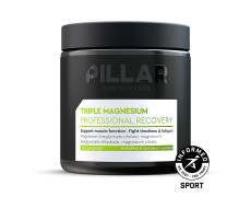 Магній PILLAR Performance Triple Magnesium ананас-кокос 200г (банка)
