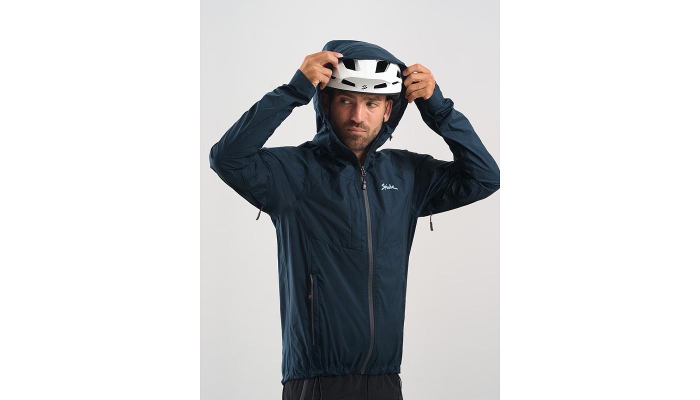 Куртка Spiuk All Terrain Waterproof мужская голубая M